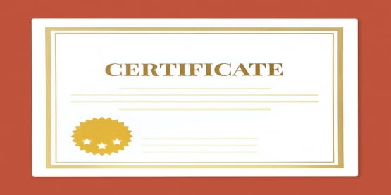 Chứng chỉ hành nghề - Design certificates